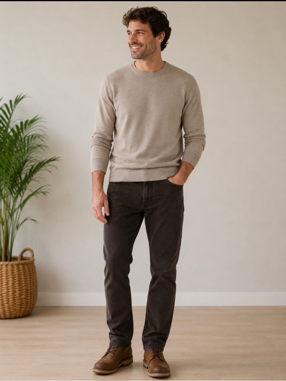 J. Crew Men's Dark Gray Corduroy Pants